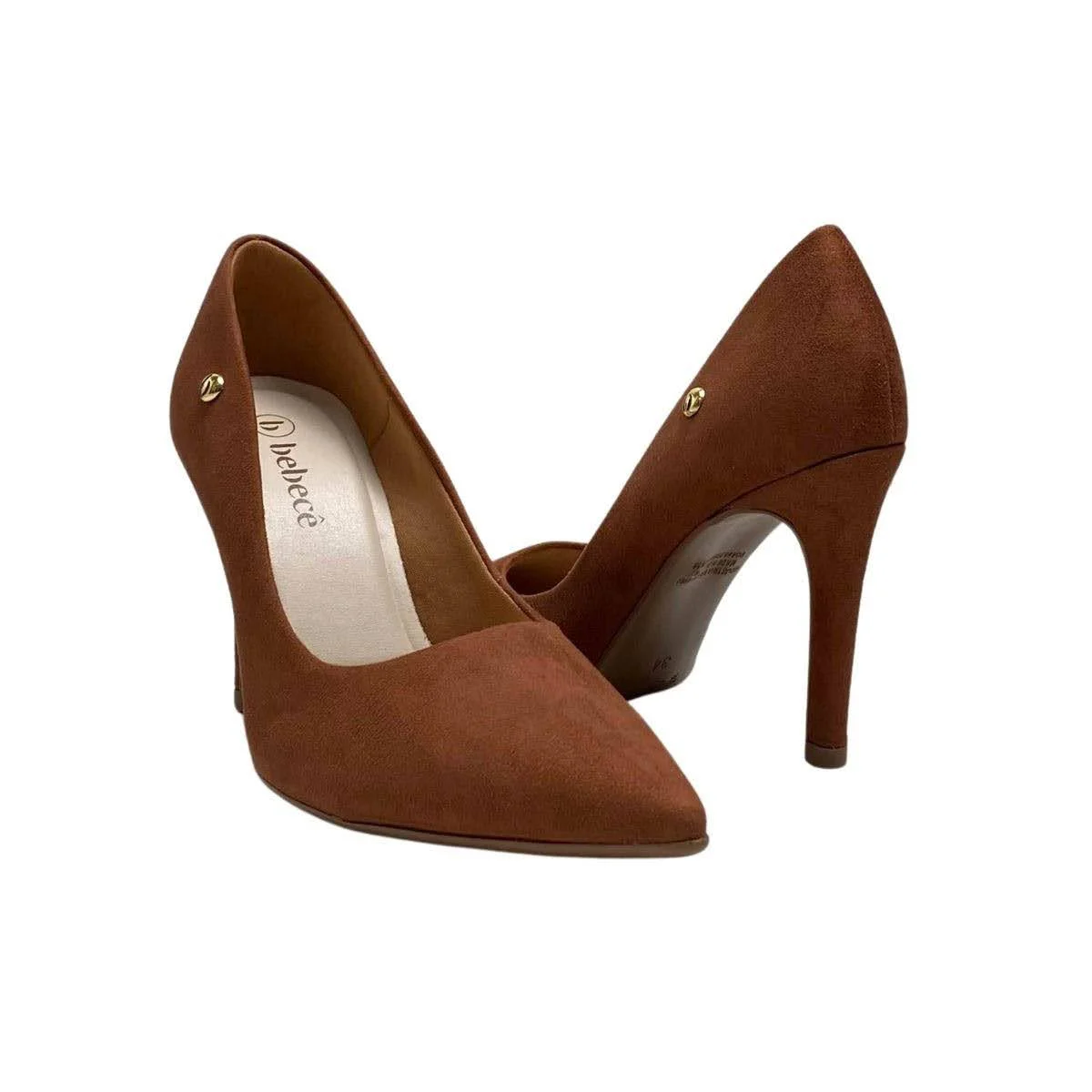 Scarpin Bebecê Feminino T9430256 Marrom Marrom 5