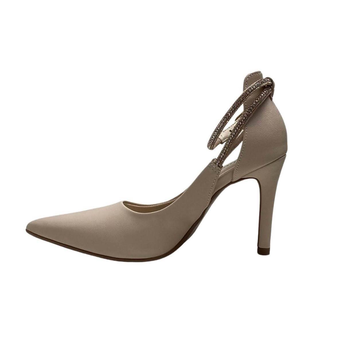 Scarpin Bebecê Feminino T9430279 Creme Bege 3
