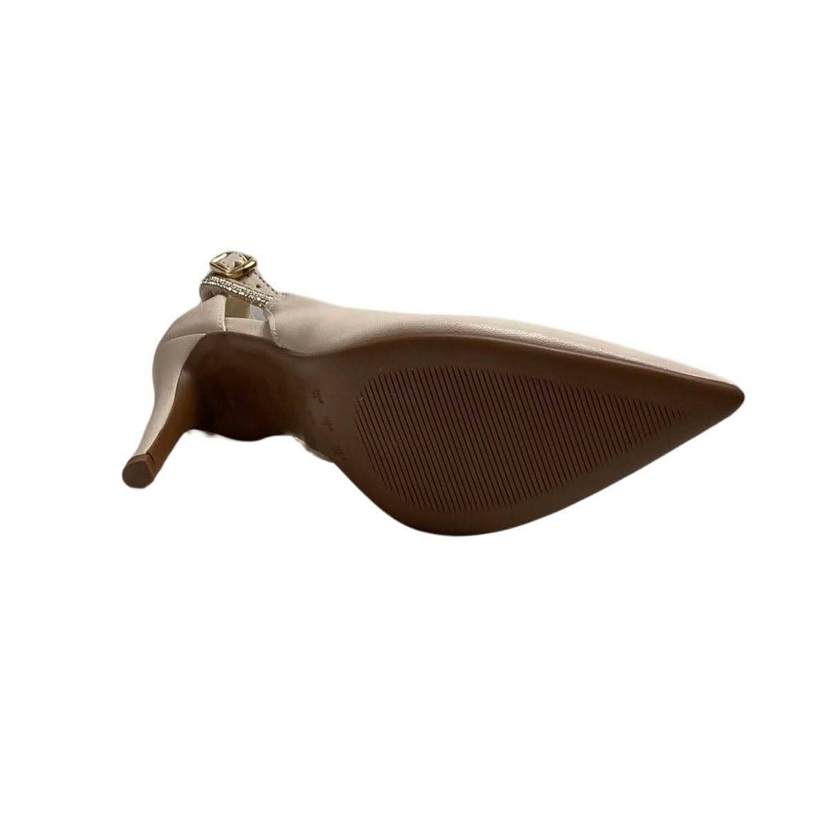 Scarpin Bebecê Feminino T9430279 Creme Bege 6