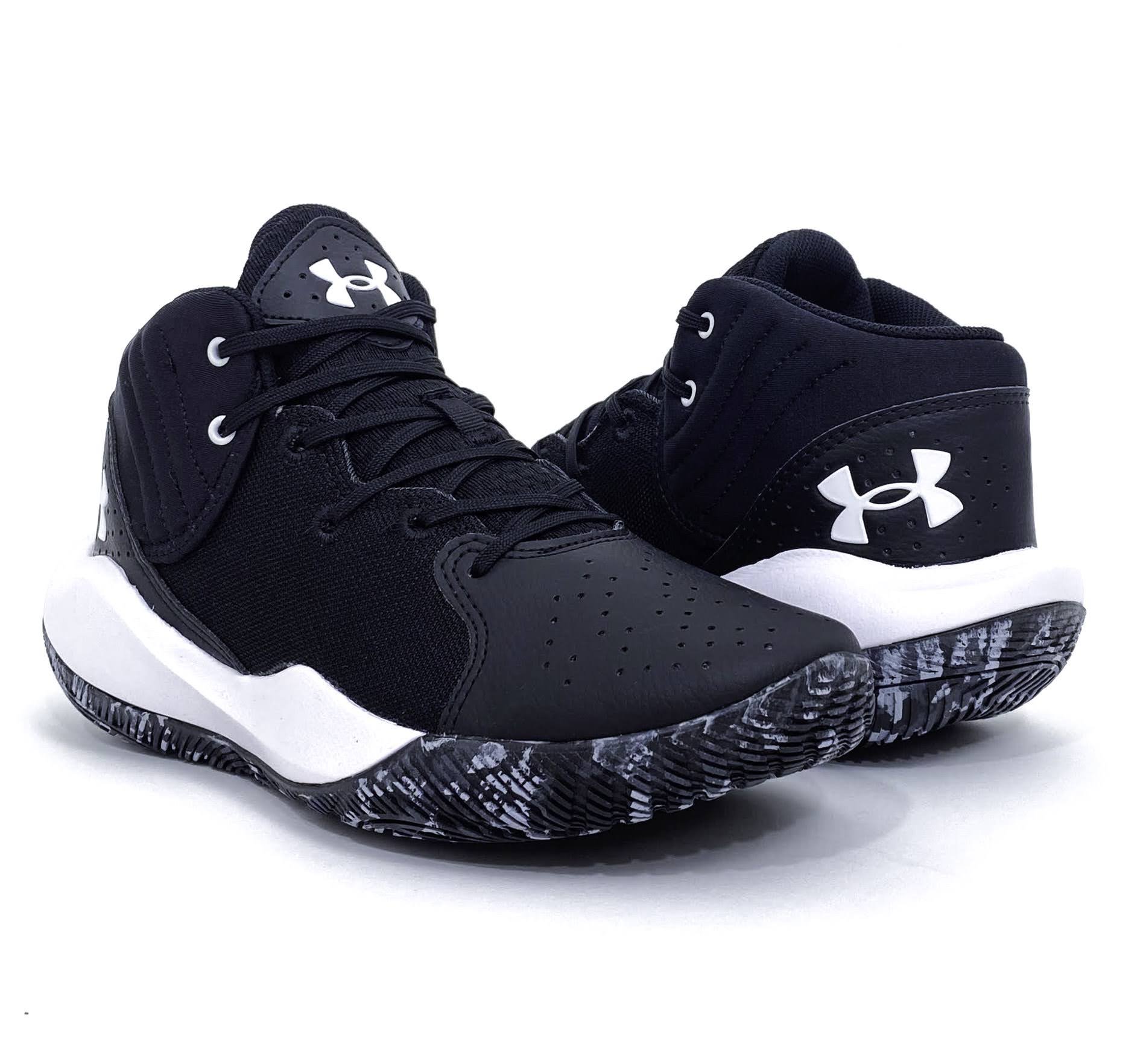 UNDER ARMOUR TENIS MASC BASKET JET Preto 4