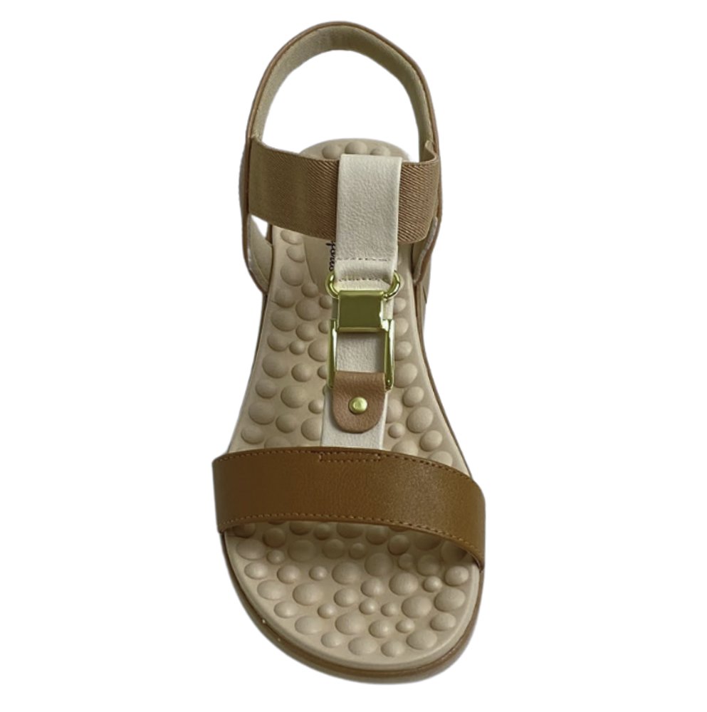 MODARE SANDALIA FEM Camel 3