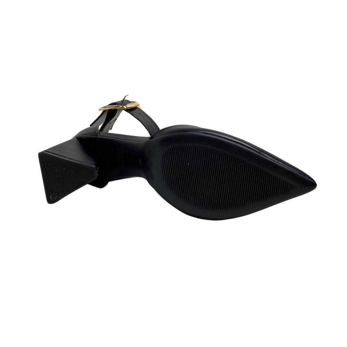 Sapato Bebecê Feminino T7024309 Preto Preto 6