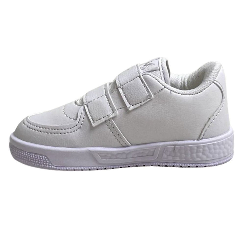 VIA VIP TENIS INF FEM Branco/Prata 2