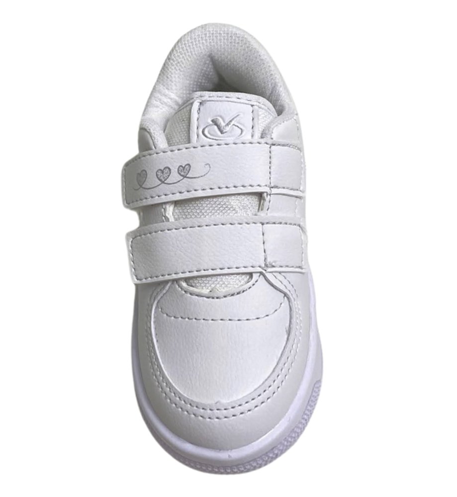 VIA VIP TENIS INF FEM Branco/Prata 3