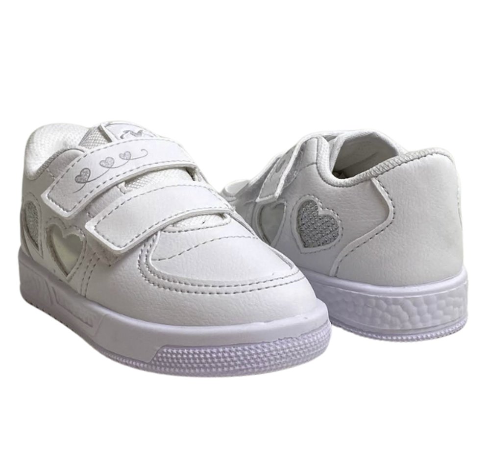 VIA VIP TENIS INF FEM Branco/Prata 4