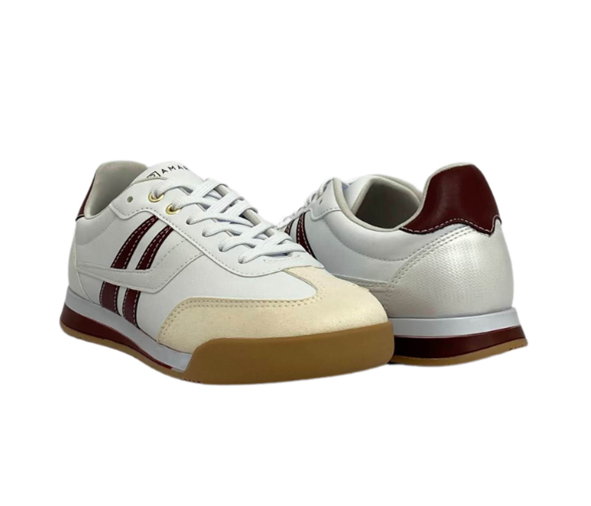RAMARIM TENIS FEM Branco/Bordo 4