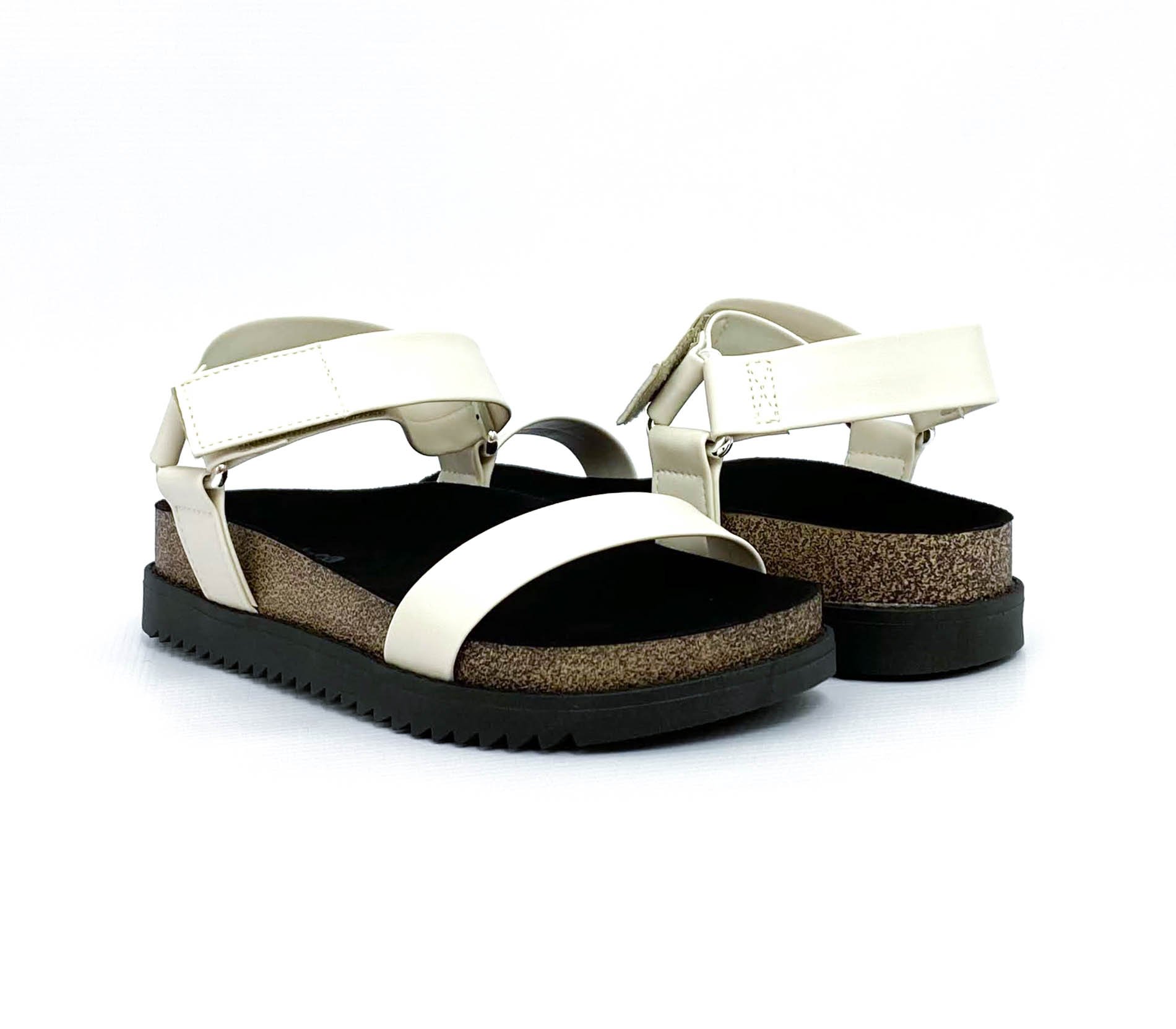 MOLECA SANDALIA FEM Off White 4