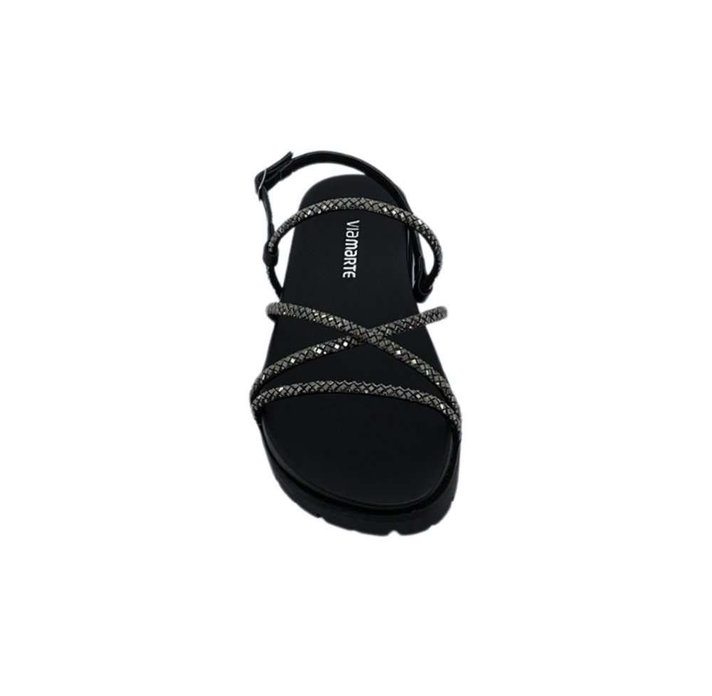 VIA MARTE SANDALIA FEM Preto 3