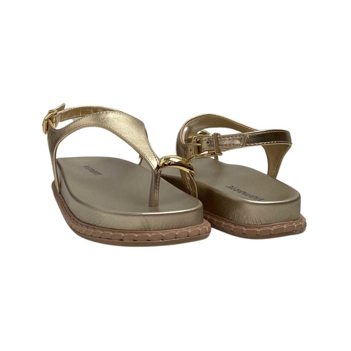 Sandália Via Marte Feminina 315001 Dourada Dourado 5