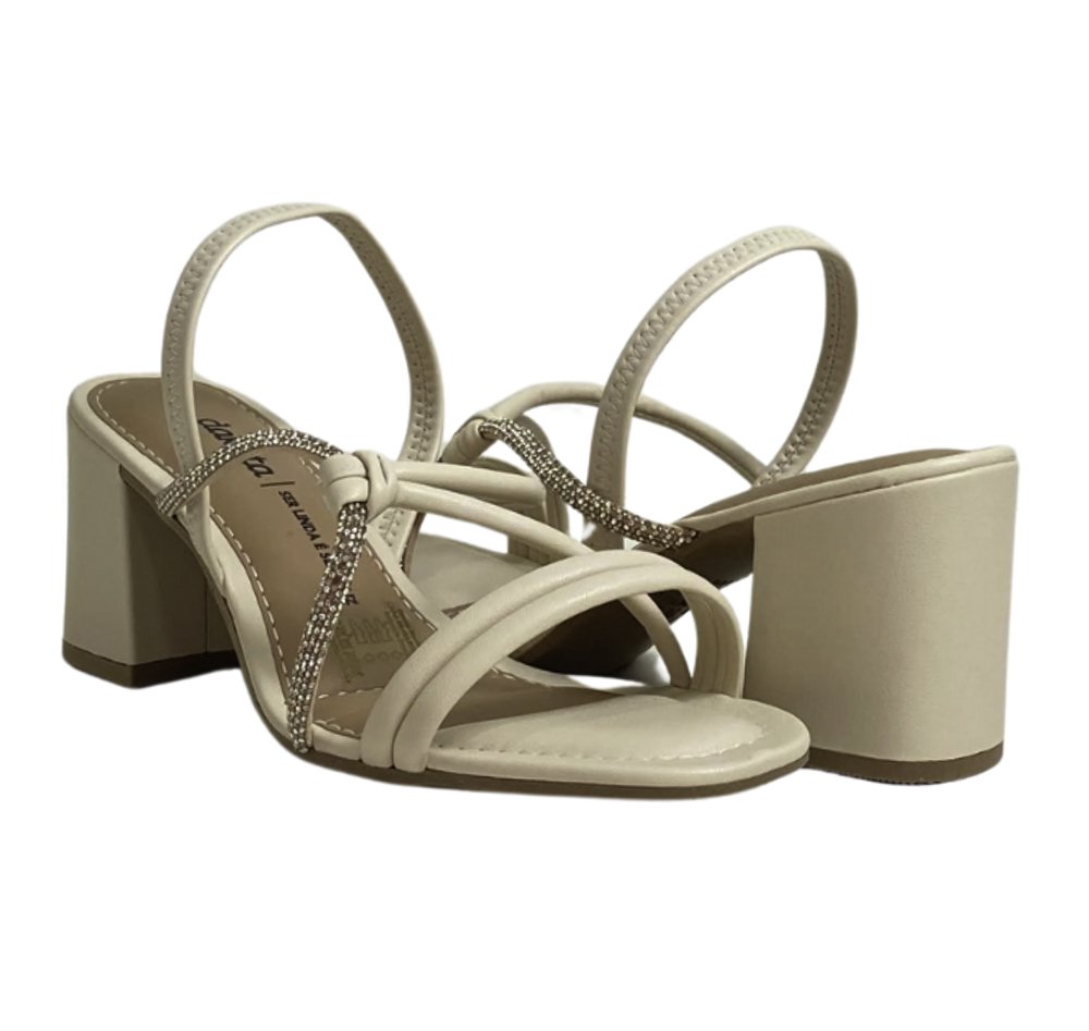 DAKOTA SANDALIA FEM Creme 4