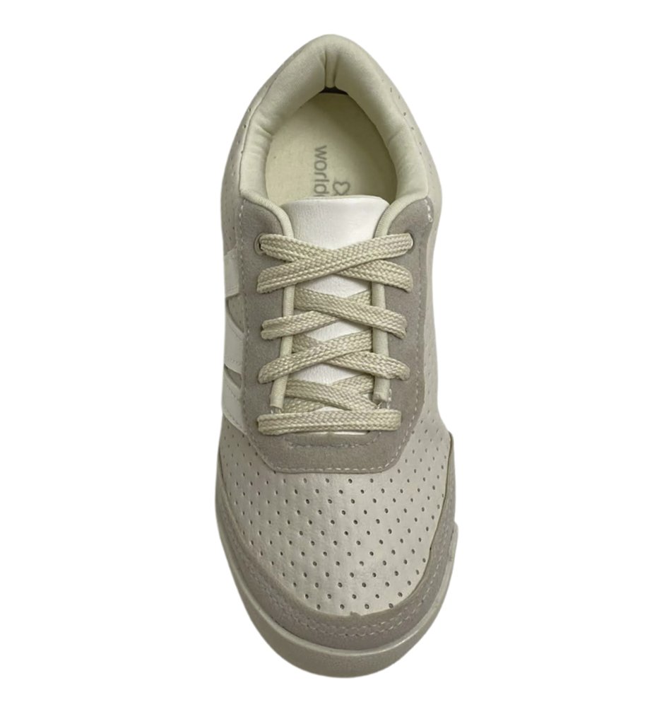 WORD COLORS TENIS INF FEM Off White 3