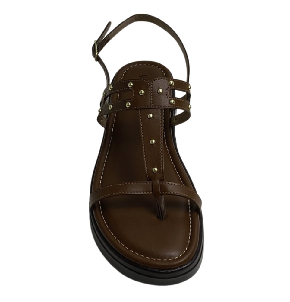 VIA SCARPA SANDALIA FEM Marrom 4