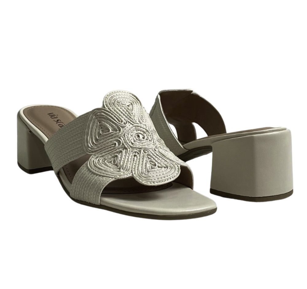 VIA SCARPA TAMANCO FEM Off White 4