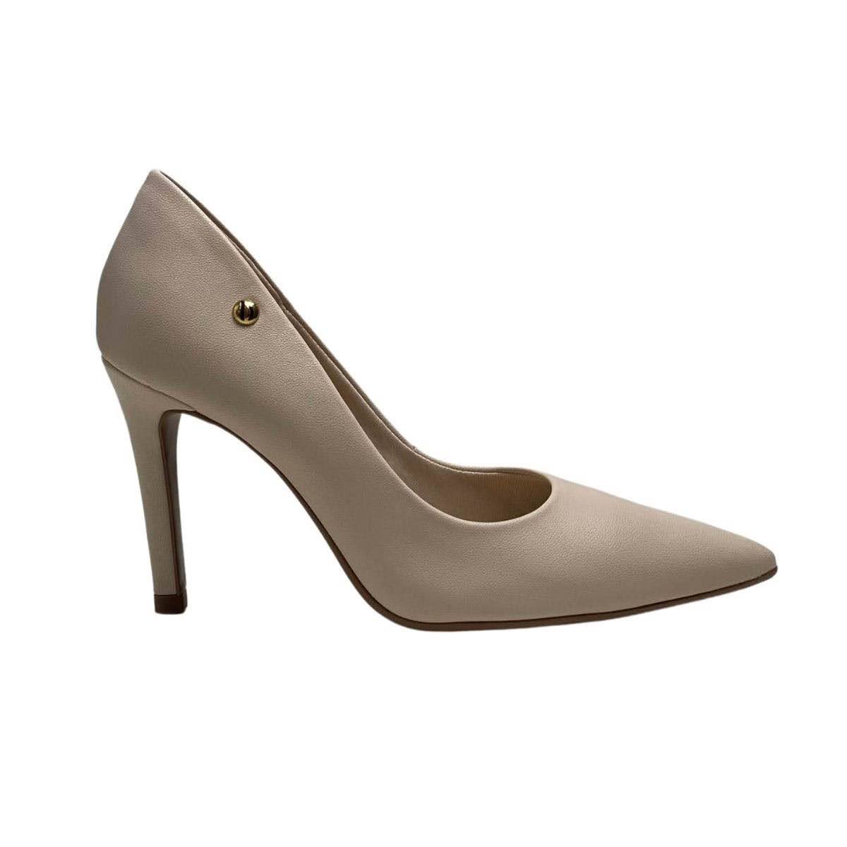 Scarpin Bebecê Feminino T9430256 Creme