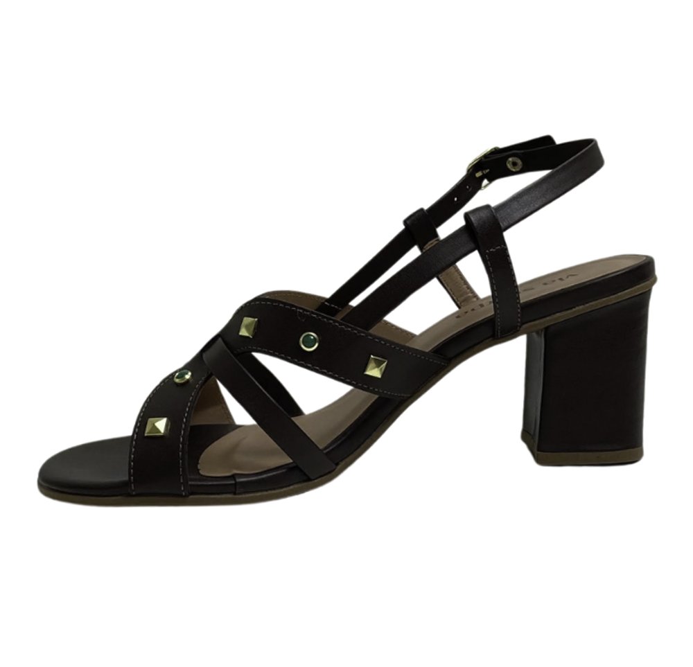 VIA SCARPA SANDALIA FEM Café 2