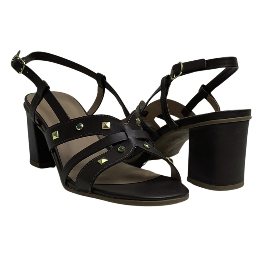 VIA SCARPA SANDALIA FEM Café 4