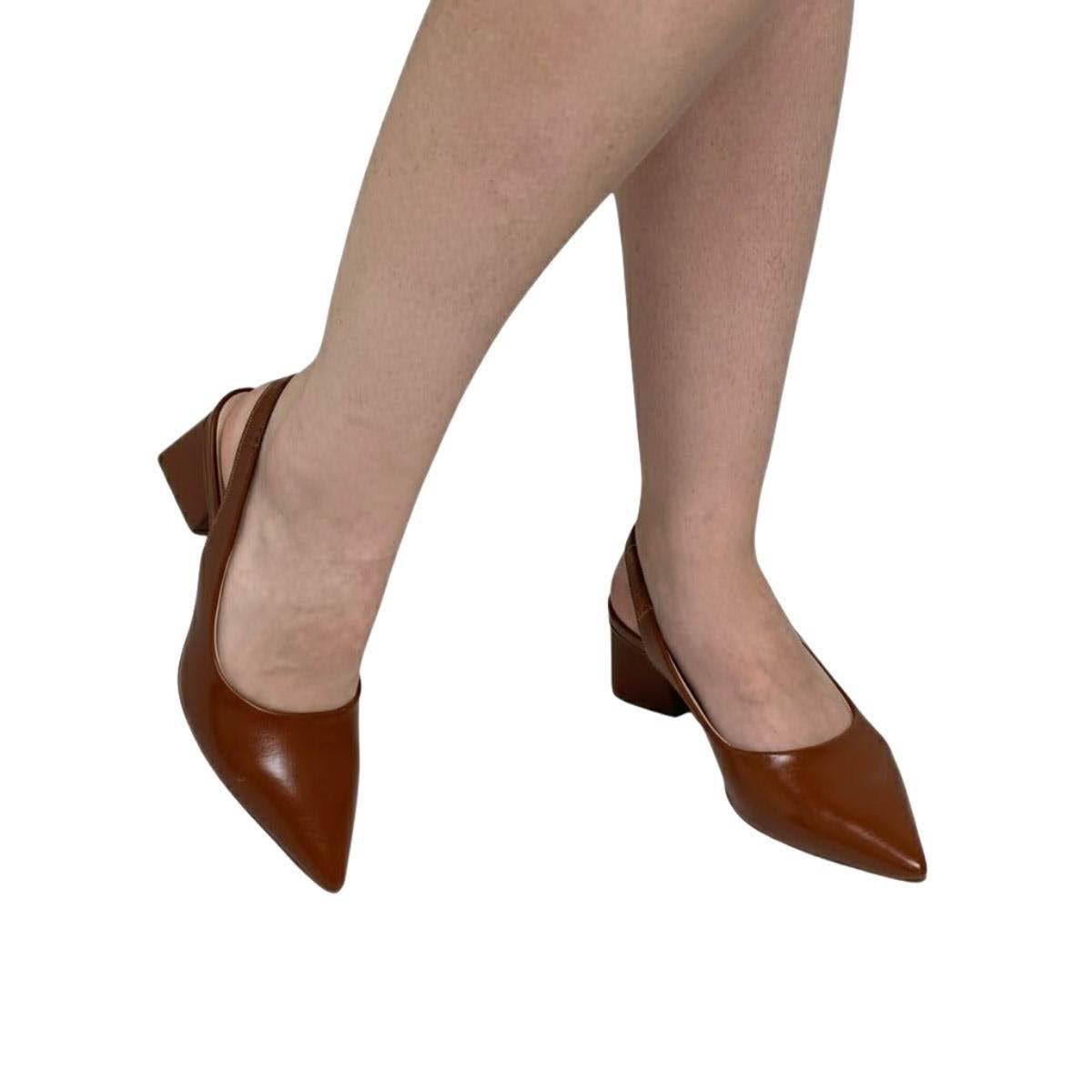 Sapato Bebecê Feminino T3838559 Marrom Marrom 2