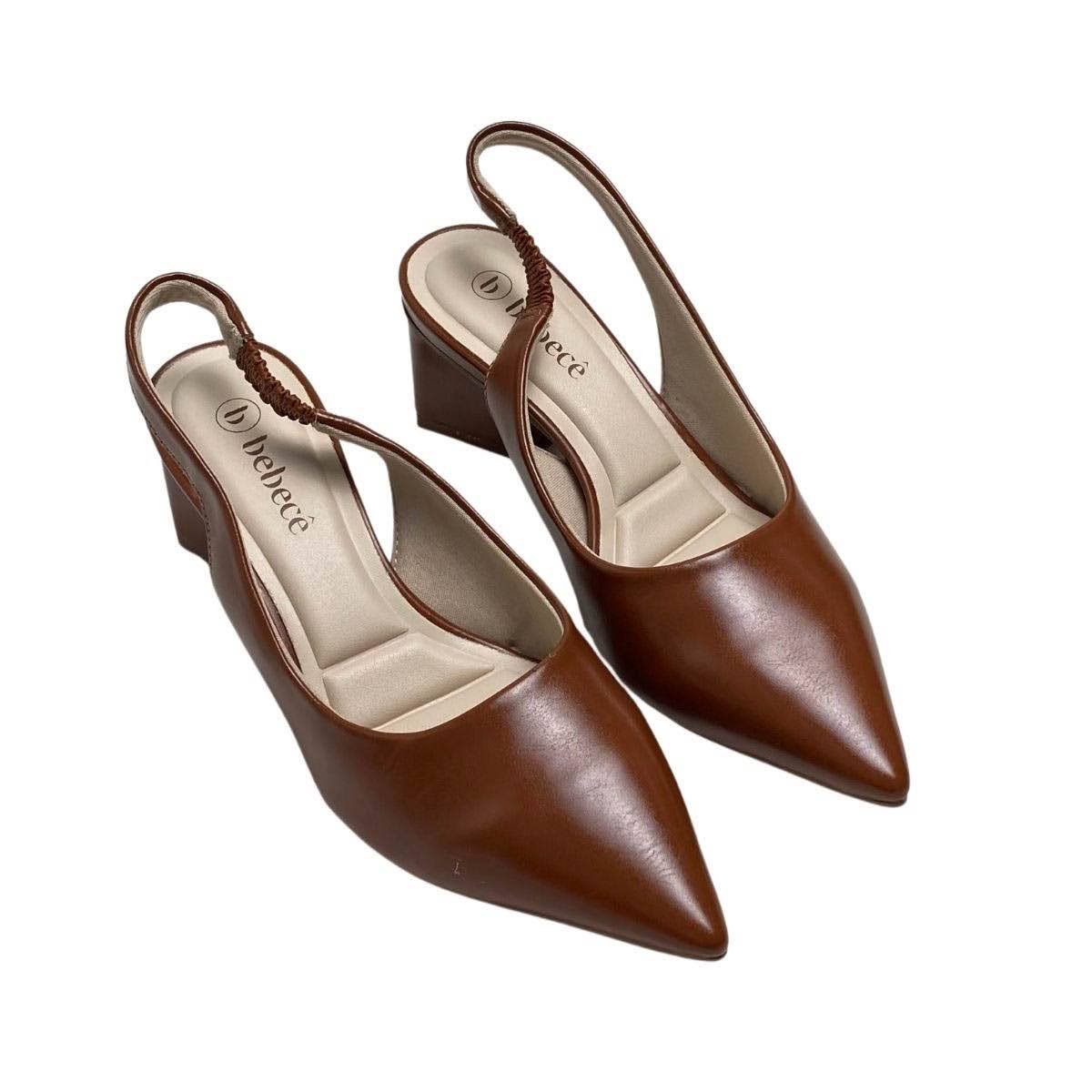 Sapato Bebecê Feminino T3838559 Marrom Marrom 4