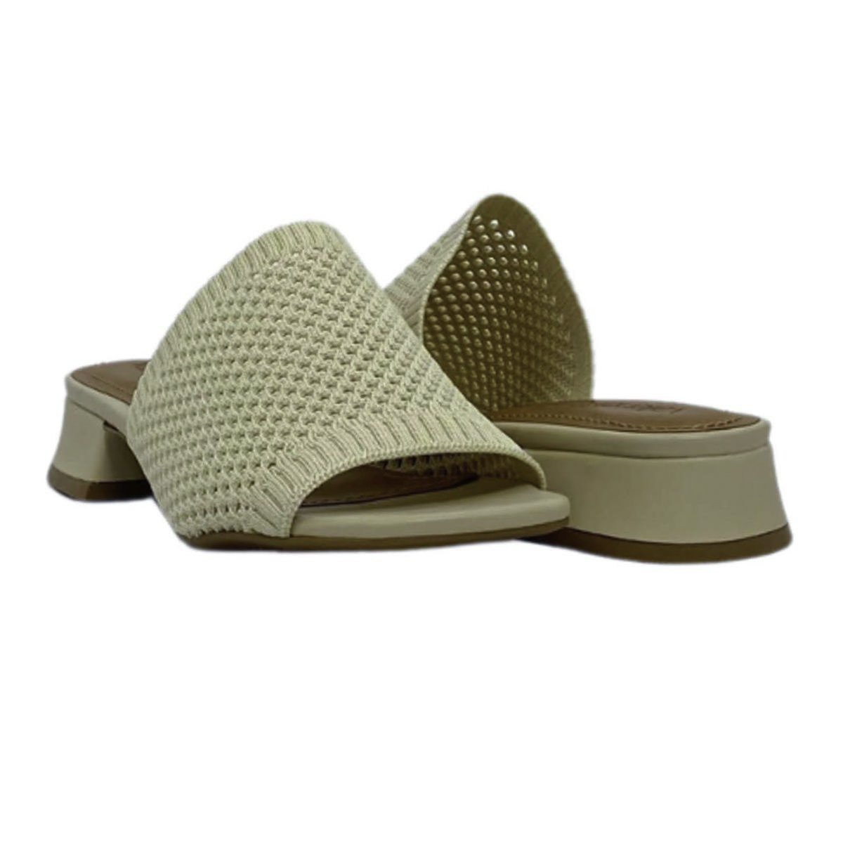 Tamanco Valentina Feminino 455058 Areia Bege 4