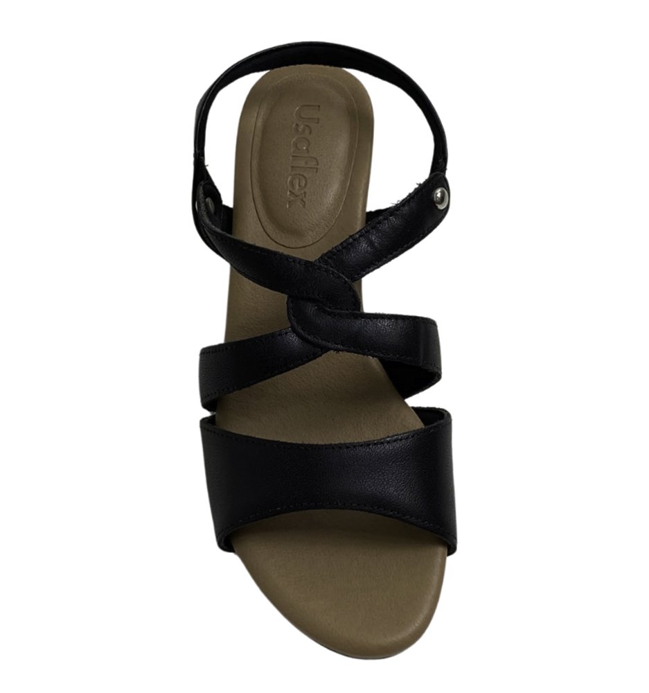 USAFLEX SANDALIA FEM Preto 3