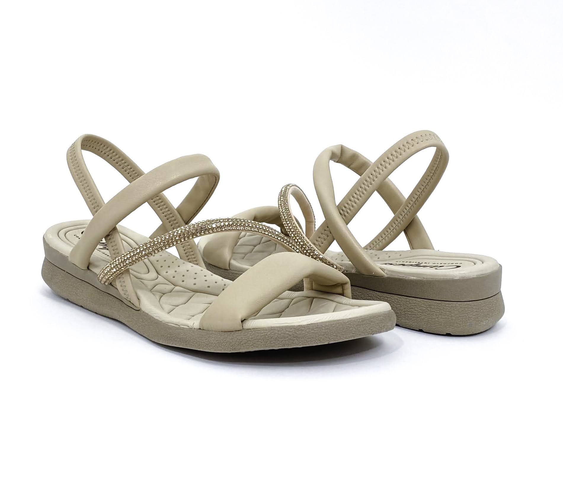 CAMPESI SANDALIA FEM Creme 4