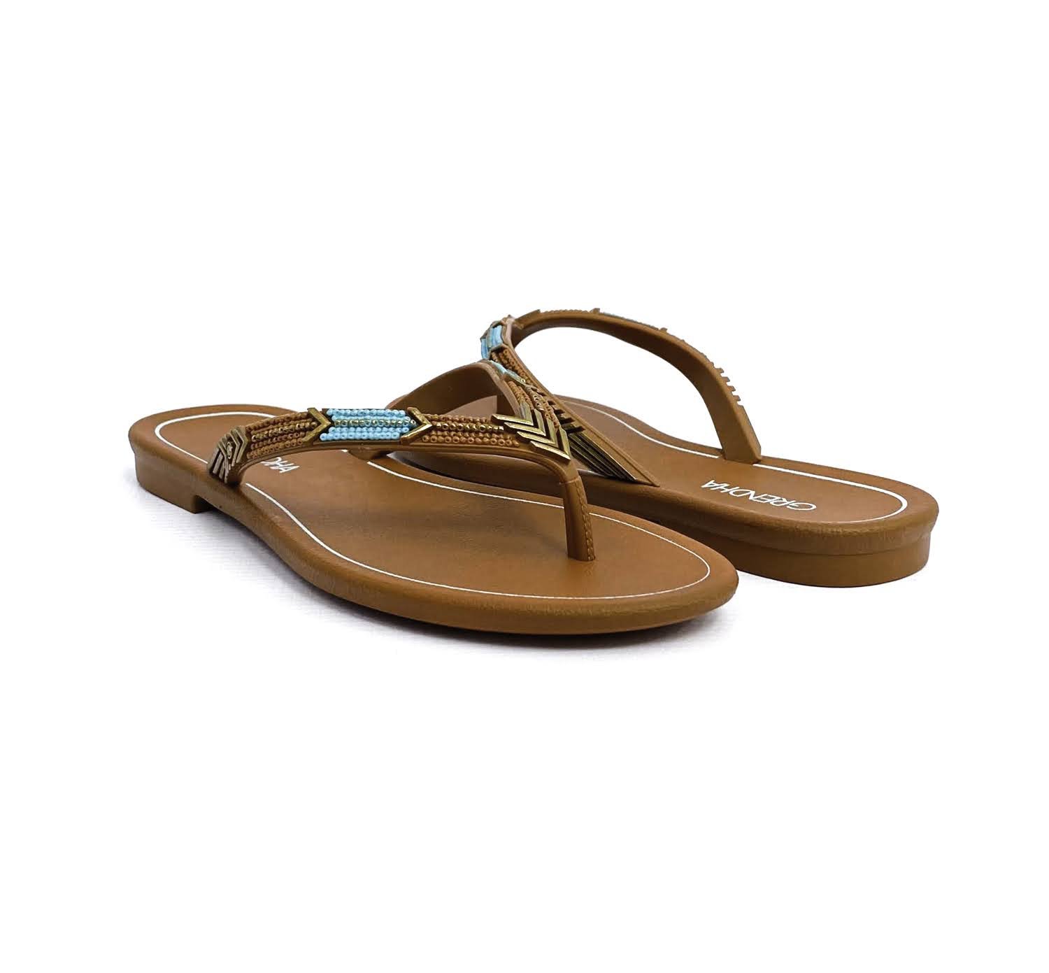 GRENDHA RASTEIRA FEM Marrom 4