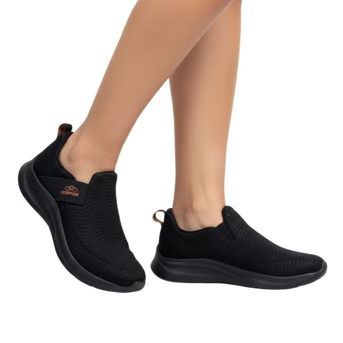 Tênis Olympikus Feminino FLUTUA952 Preto Preto 2