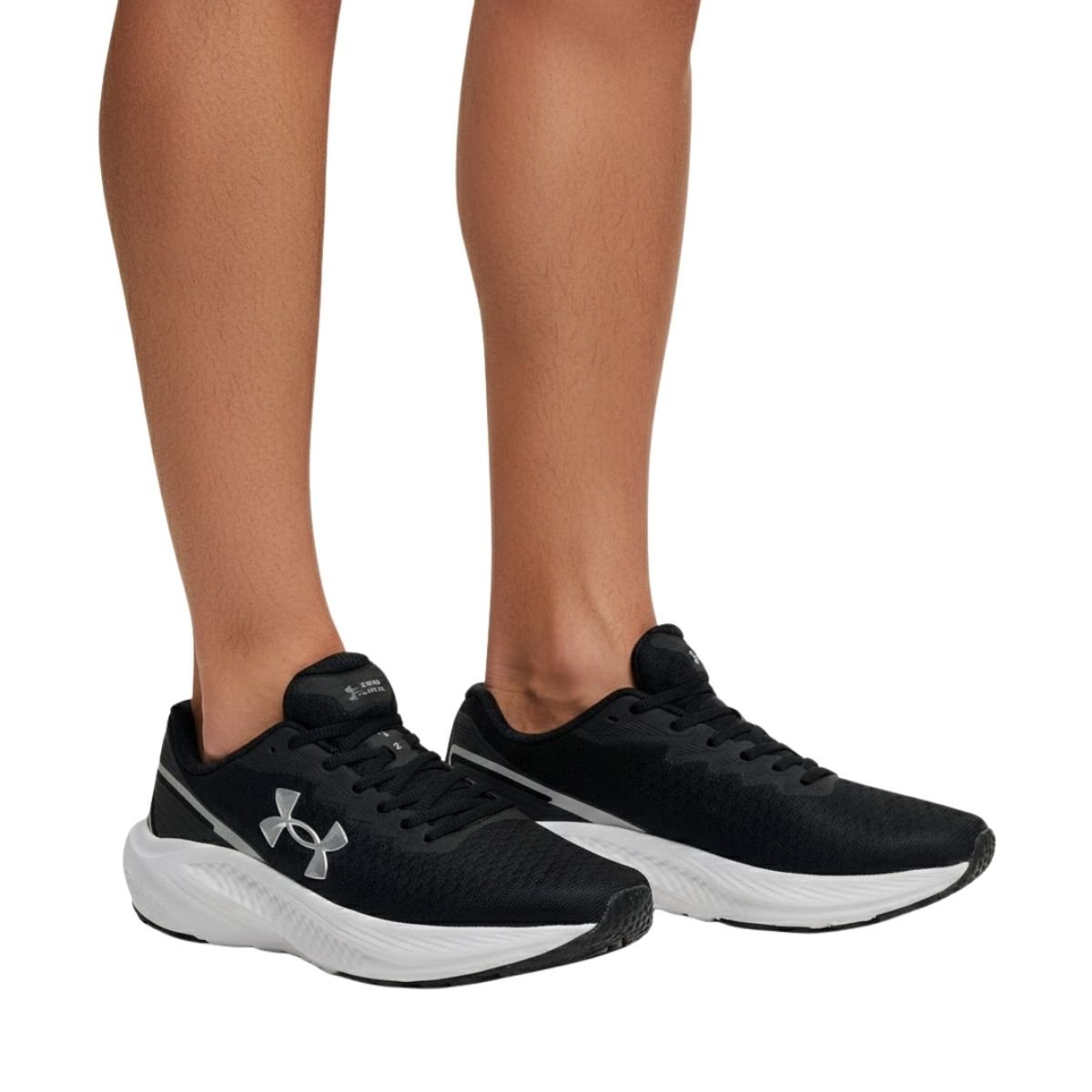 Tênis Under Armour Masculino 6006988M Preto Preto 2