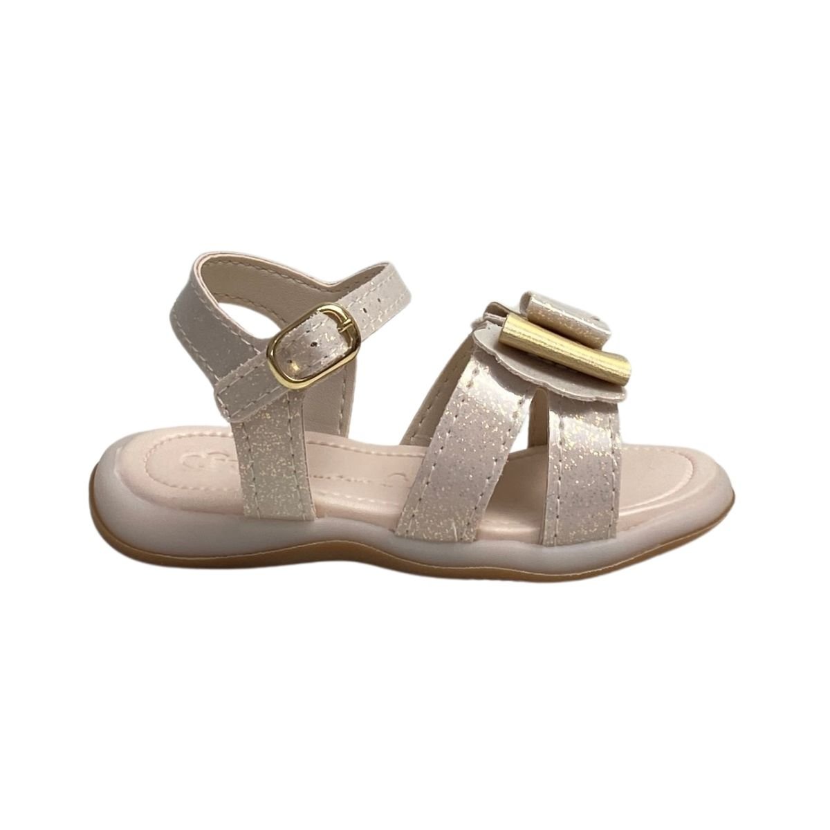 Sandalia Kidy Infantil Menina 00120510077 Marfim