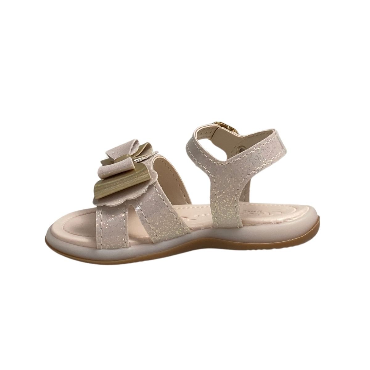 Sandalia Kidy Infantil Menina 00120510077 Marfim Branco 3