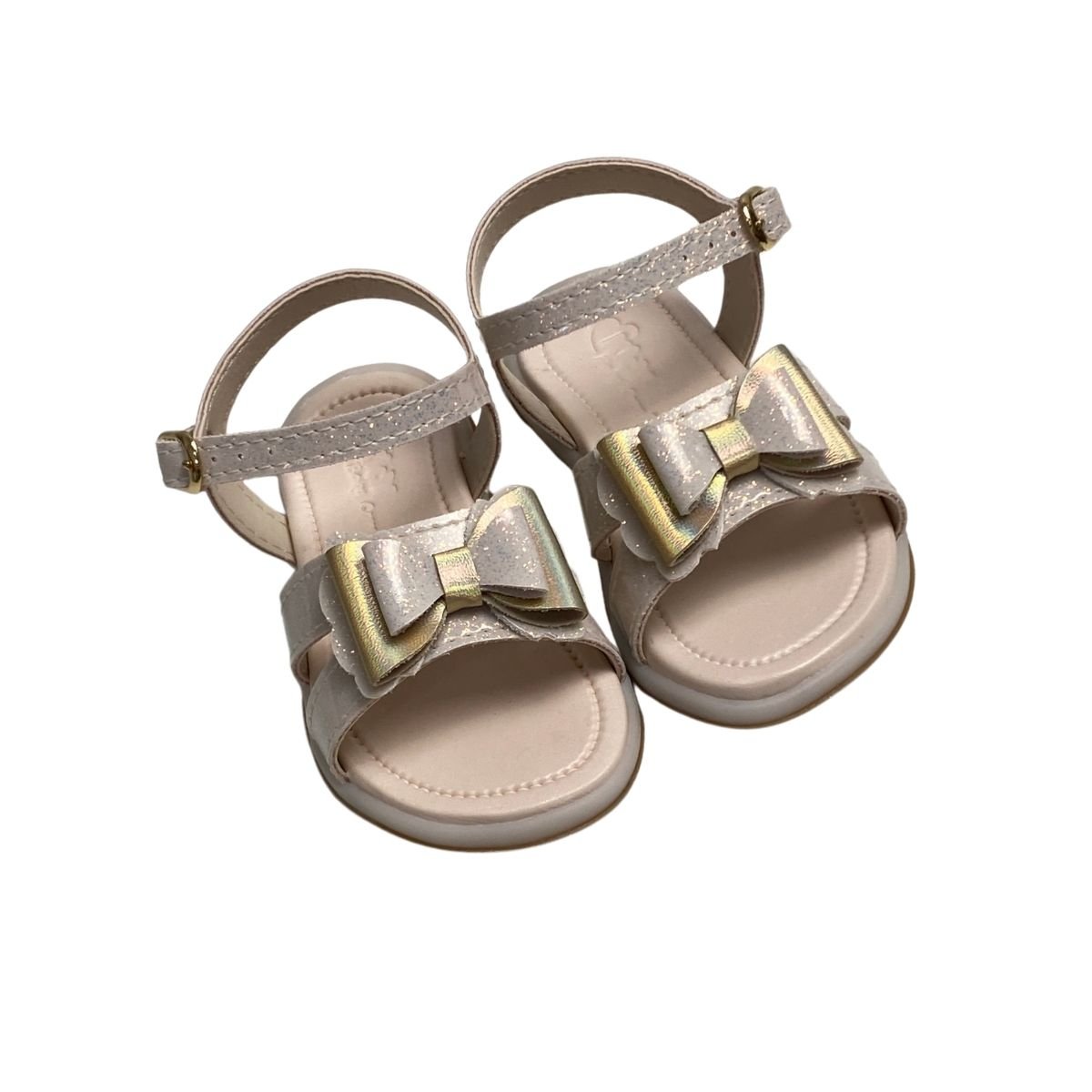 Sandalia Kidy Infantil Menina 00120510077 Marfim Branco 4