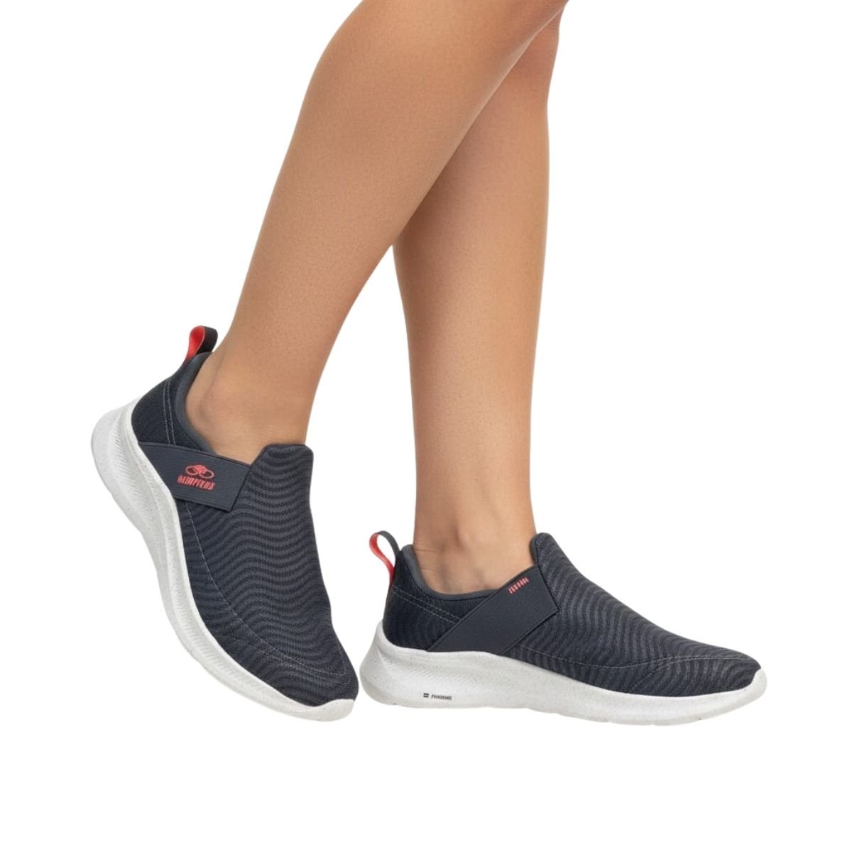 Tênis Olympikus Feminino FLUTUA952 Cinza Preto 2