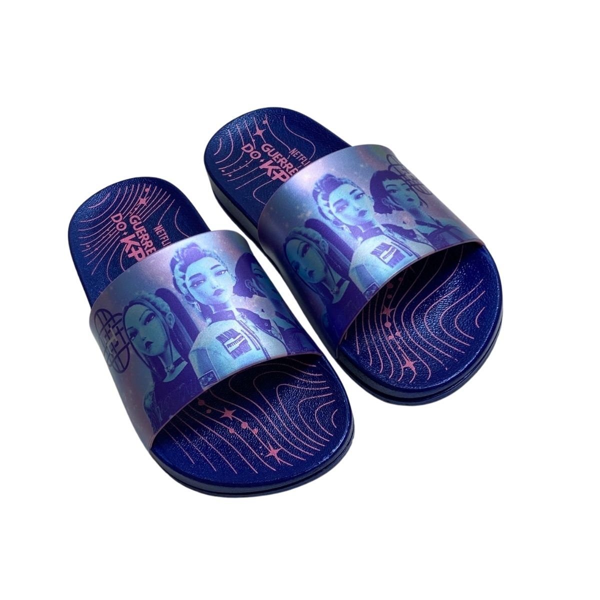 Chinelo Grendene Kids Infantil Menina 23480 Marinho Azul 4