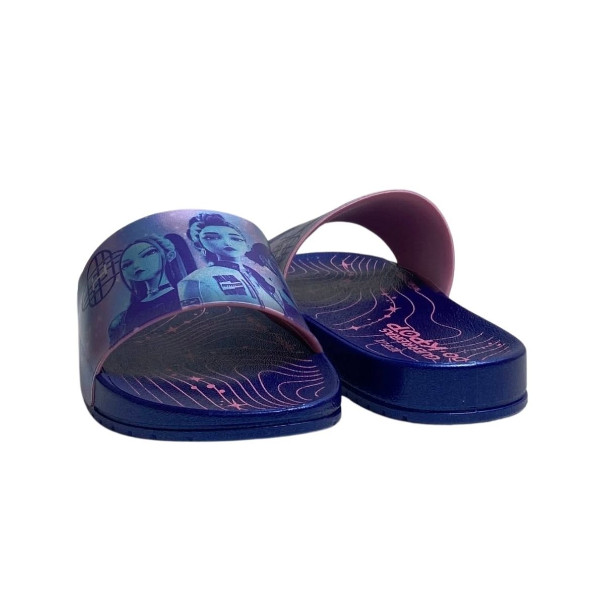 Chinelo Grendene Kids Infantil Menina 23480 Marinho Azul 5