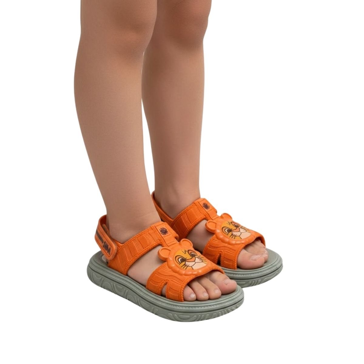 Sandalia Grendene Kids Infantil Menino 23224M Laranja Laranja 2