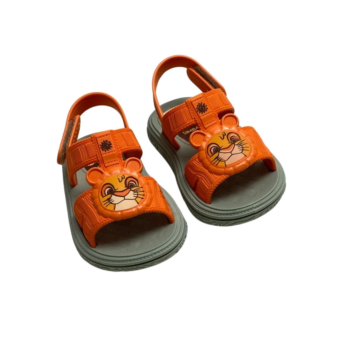 Sandalia Grendene Kids Infantil Menino 23224M Laranja Laranja 4