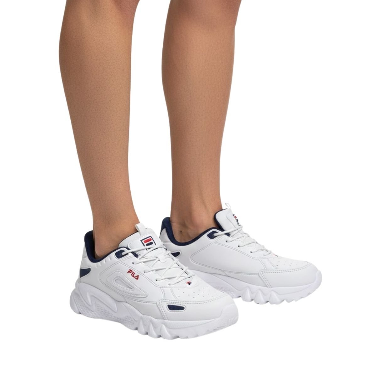 Tênis Fila Infantil Menino F04K00049 Branco Branco 2