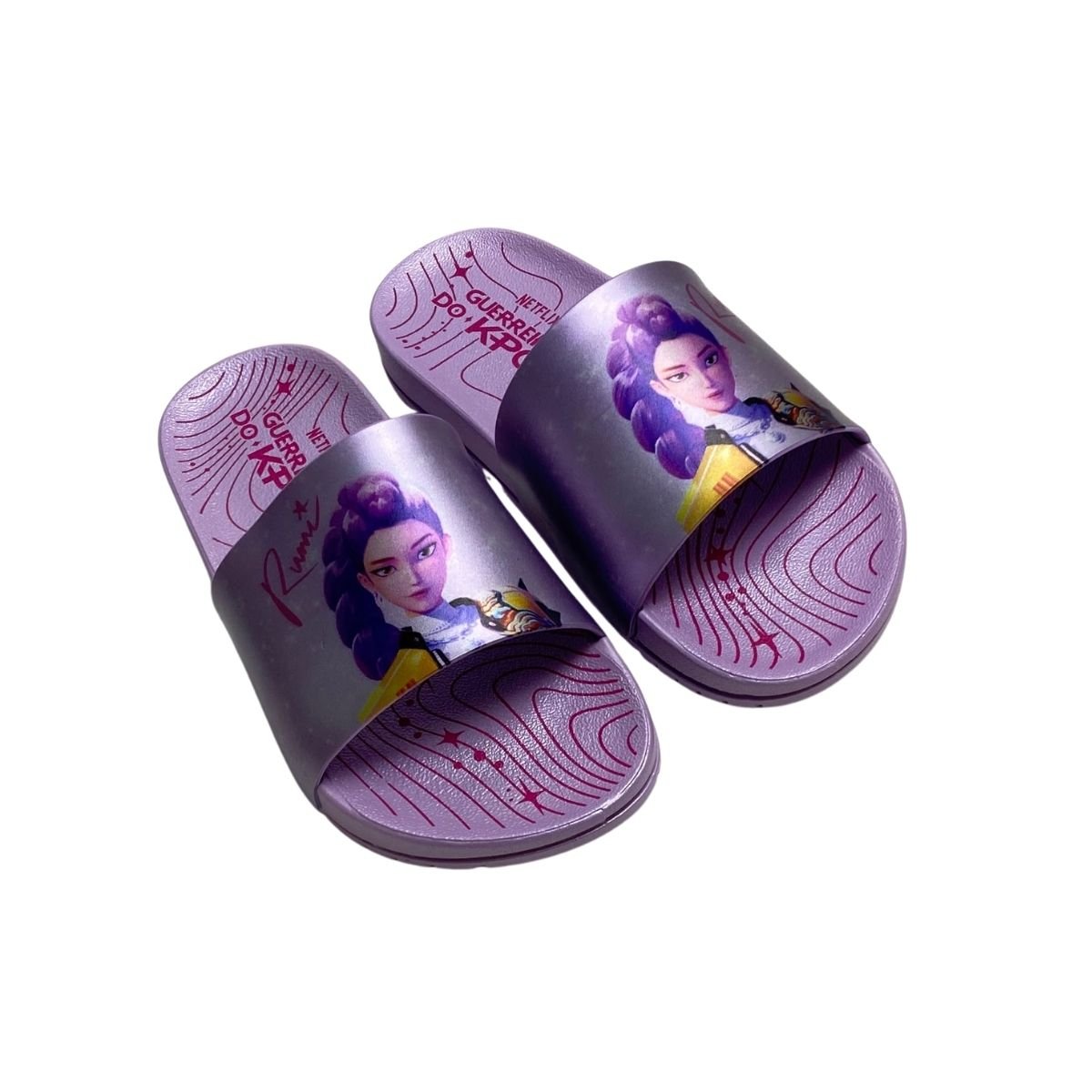 Chinelo Grendene Kids Infantil Menina 23480 Lilas Roxo 4