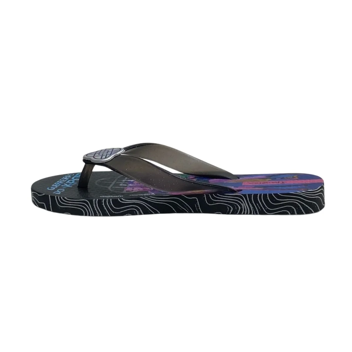 Chinelo Ipanema Infantil Menina 27514 Preto Preto 3