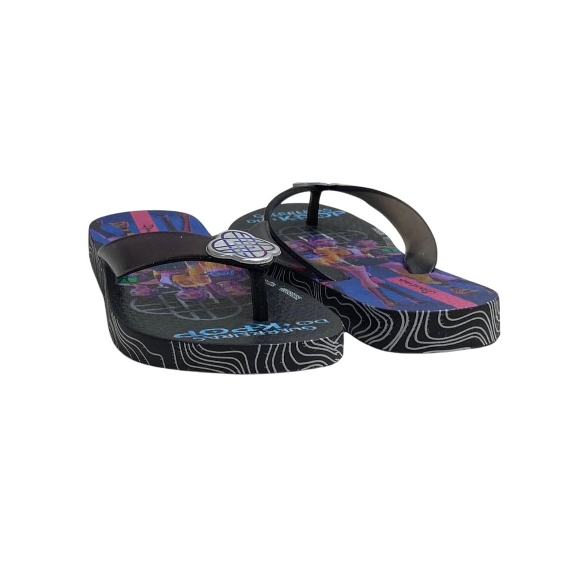 Chinelo Ipanema Infantil Menina 27514 Preto Preto 5