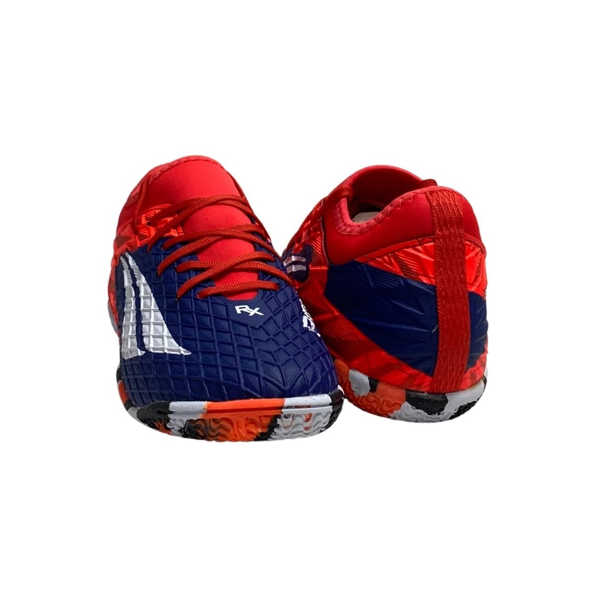 Chuteira Society Penalty Infantil Menino 126255 Marinho Vermelho 5