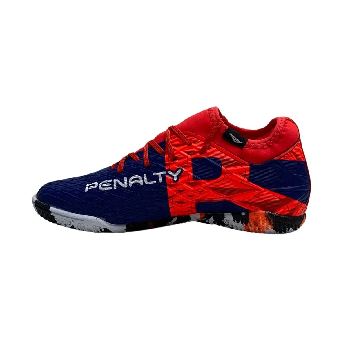Chuteira Society Penalty Infantil Menino 126255 Marinho Vermelho 2
