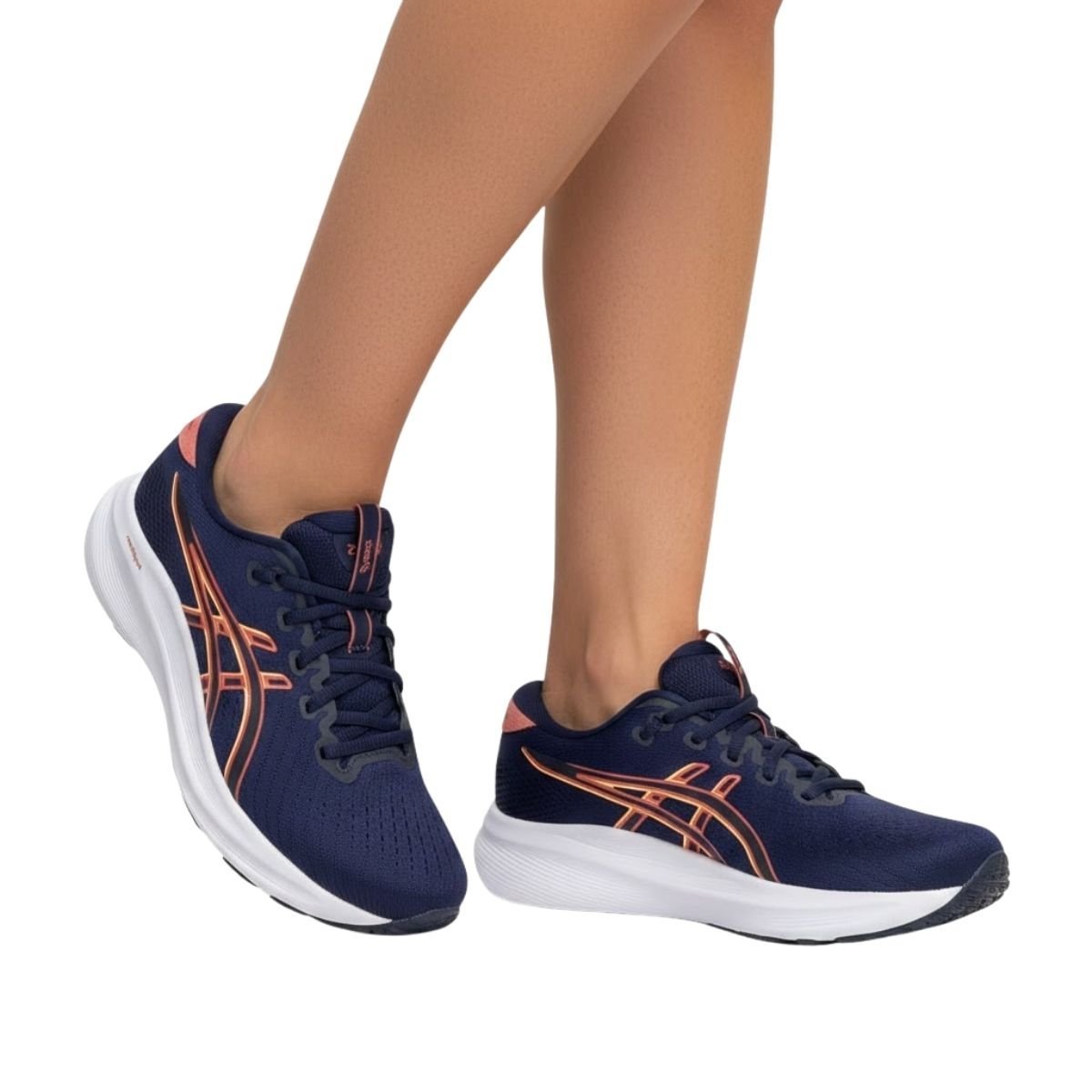 Tênis Asics Feminino 1012B968 Marinho Azul Marinho 2