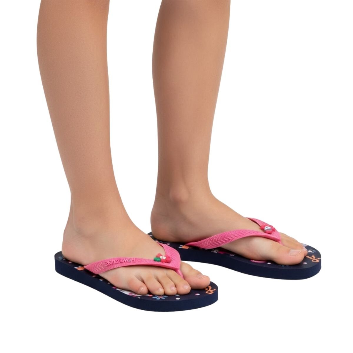Chinelo Havaianas Infantil Menina 4103405 Pink Rosa 2