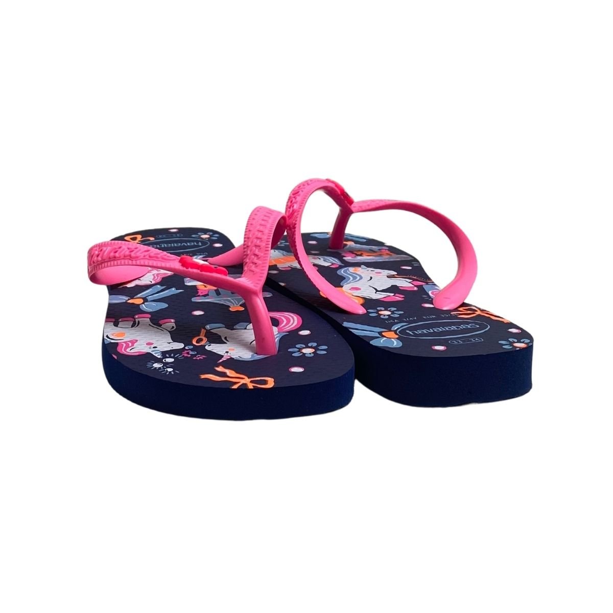 Chinelo Havaianas Infantil Menina 4103405 Pink Rosa 5