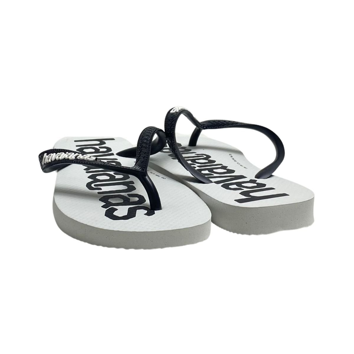 Chinelo Havaianas Masculino 4145741 Branco Preto 5