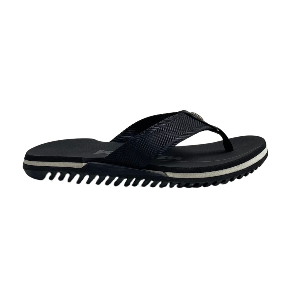 Chinelo Kenner Masculino 1700067100 Preto Preto 6
