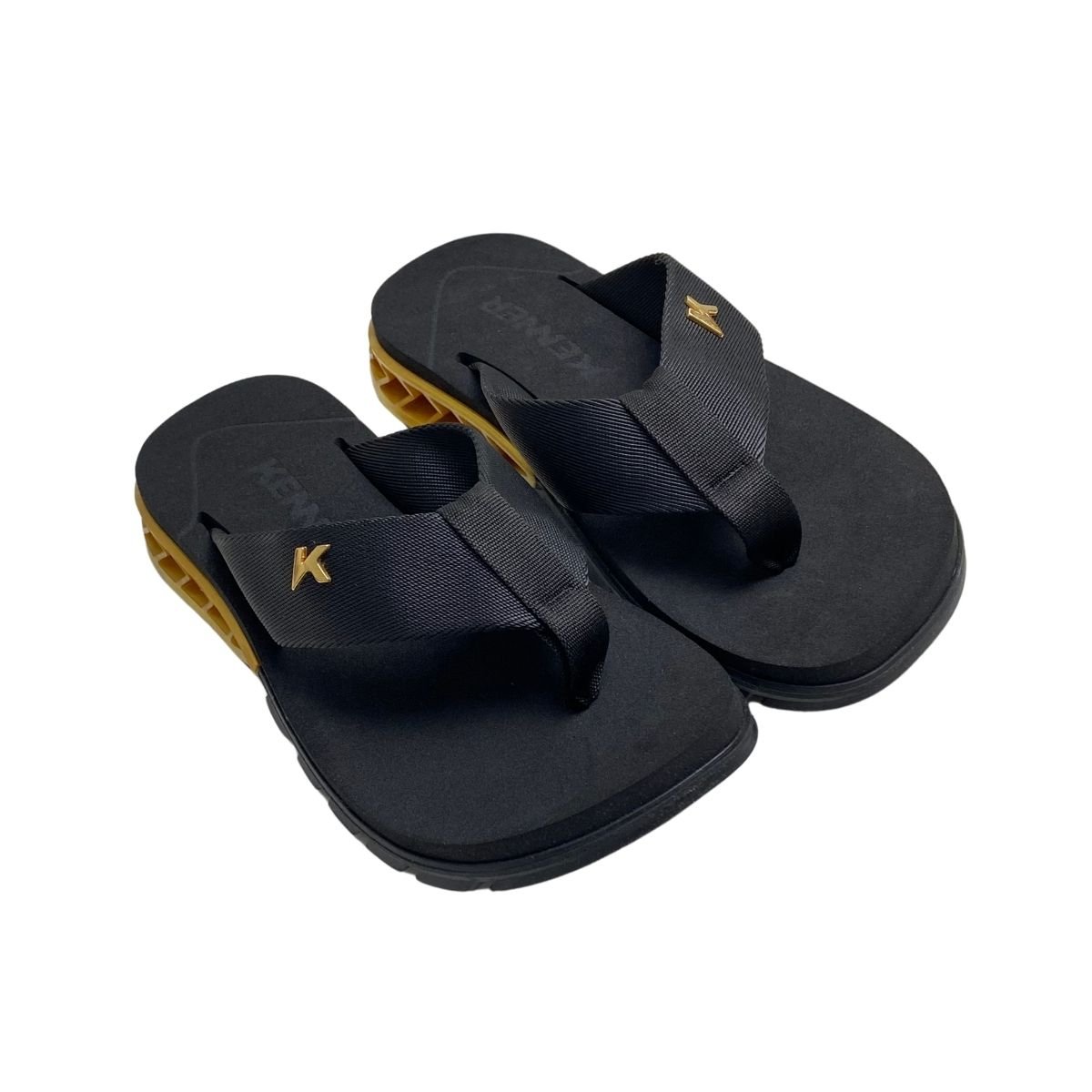 Chinelo Kenner Masculino 1900023100 Preto Preto 4