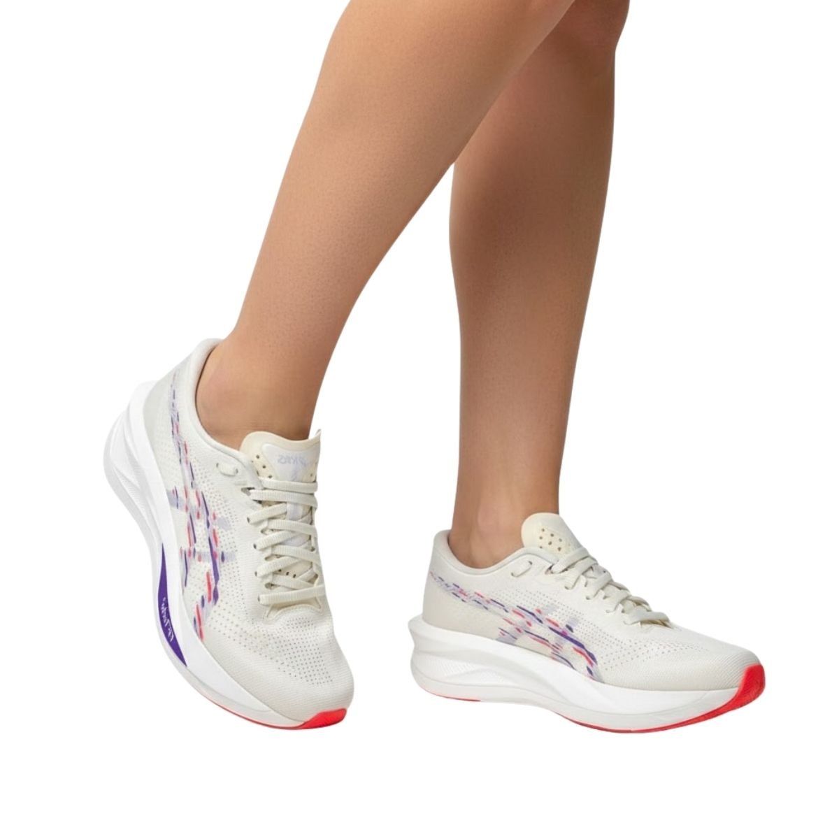 Tênis Asics Feminino 1012B862 Branco Branco 5