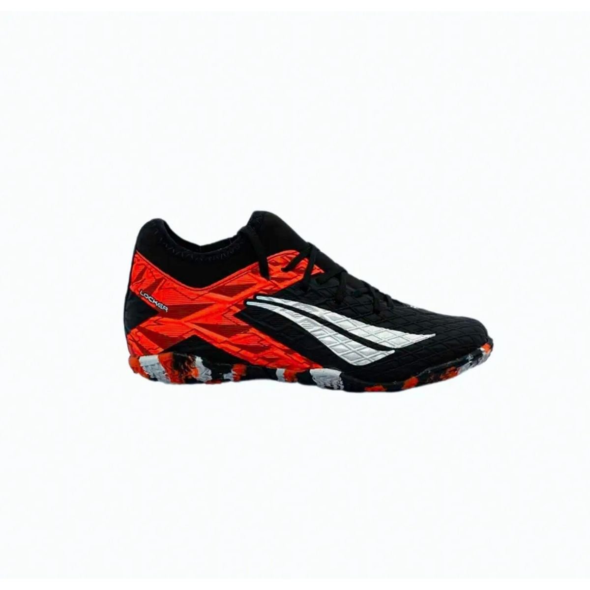 Chuteira Society Penalty Infantil Menino 126255 Preto/Vermelho